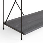 Leyo 5 Tier Storage Rack Grey