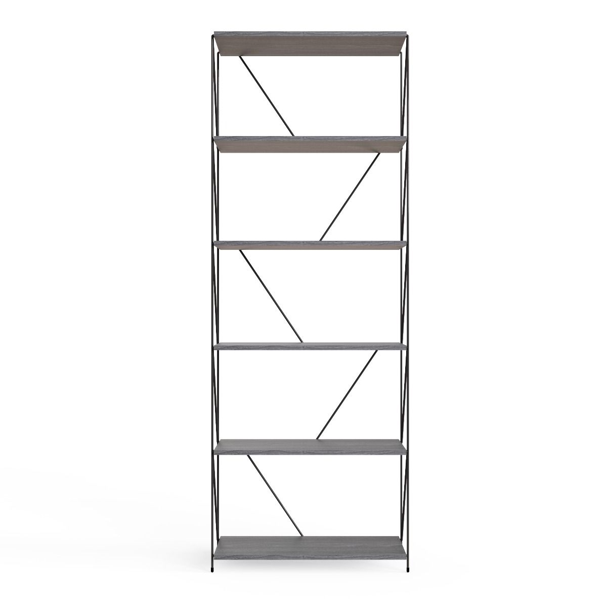Leyo 6 Tier Storage Rack Grey