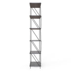 Leyo 6 Tier Storage Rack Grey