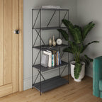 Leyo 5 Tier Storage Rack Grey