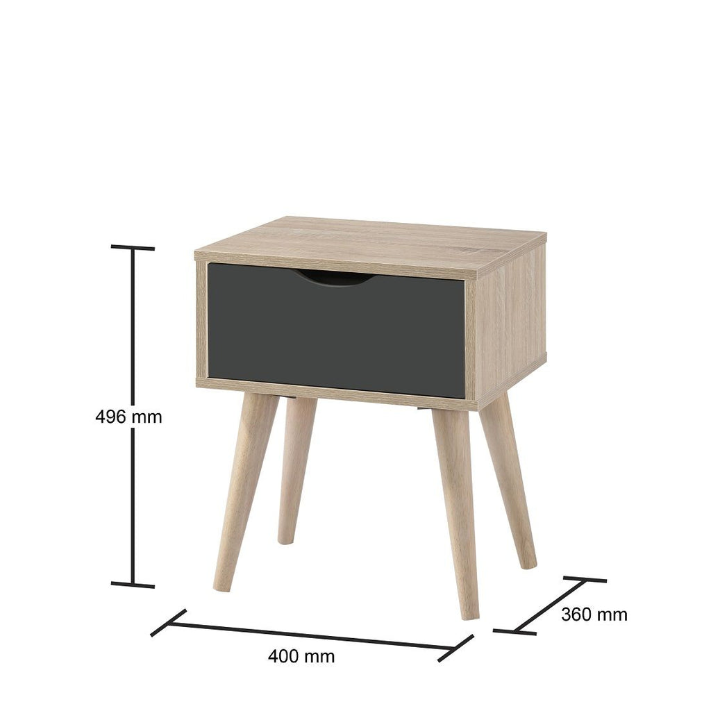 Alford 1 Drawer Lamp Table