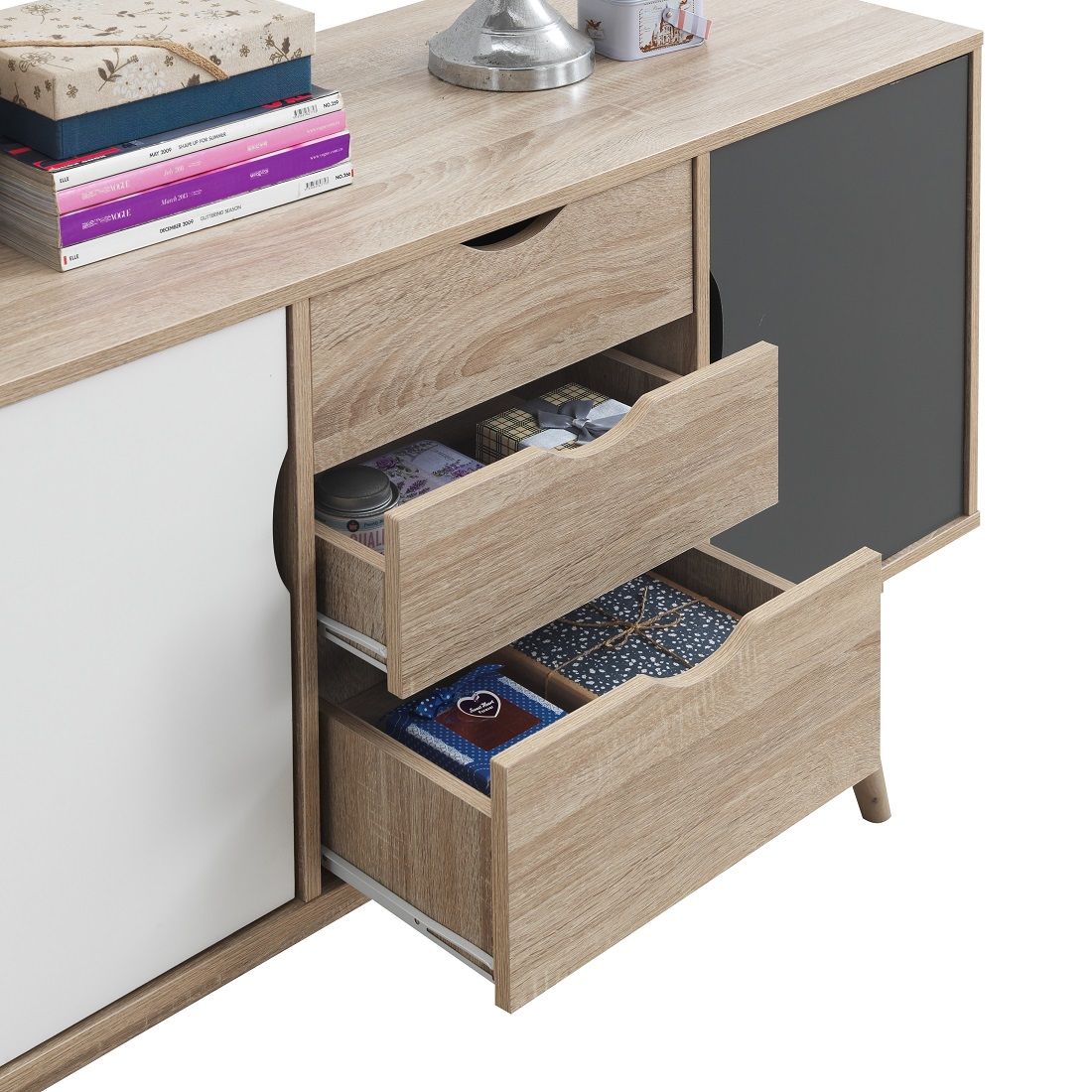 Alford 2 Sideboard with 2 Doors & 3 Drawers