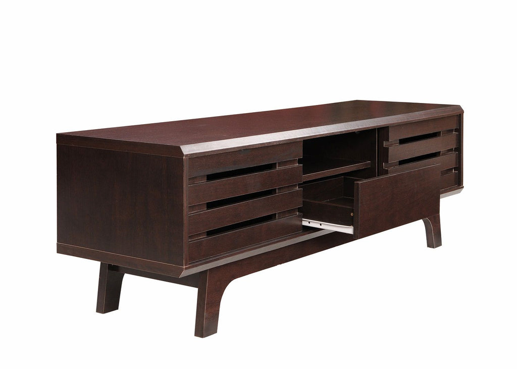 Essentials TV Cabinet with Sliding Doors