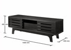 Essentials TV Cabinet with Sliding Doors