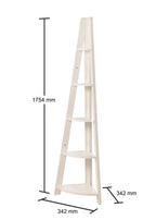 Riva Corner Ladder Bookcase