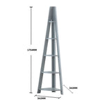 Riva Corner ladder bookcase