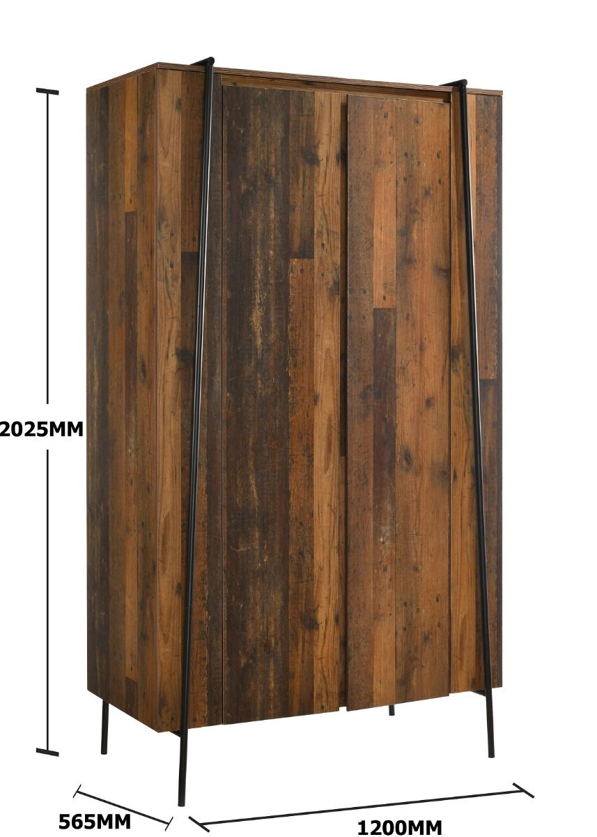 Abbey 2 Door Wardrobe