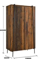 Abbey 2 Door Wardrobe