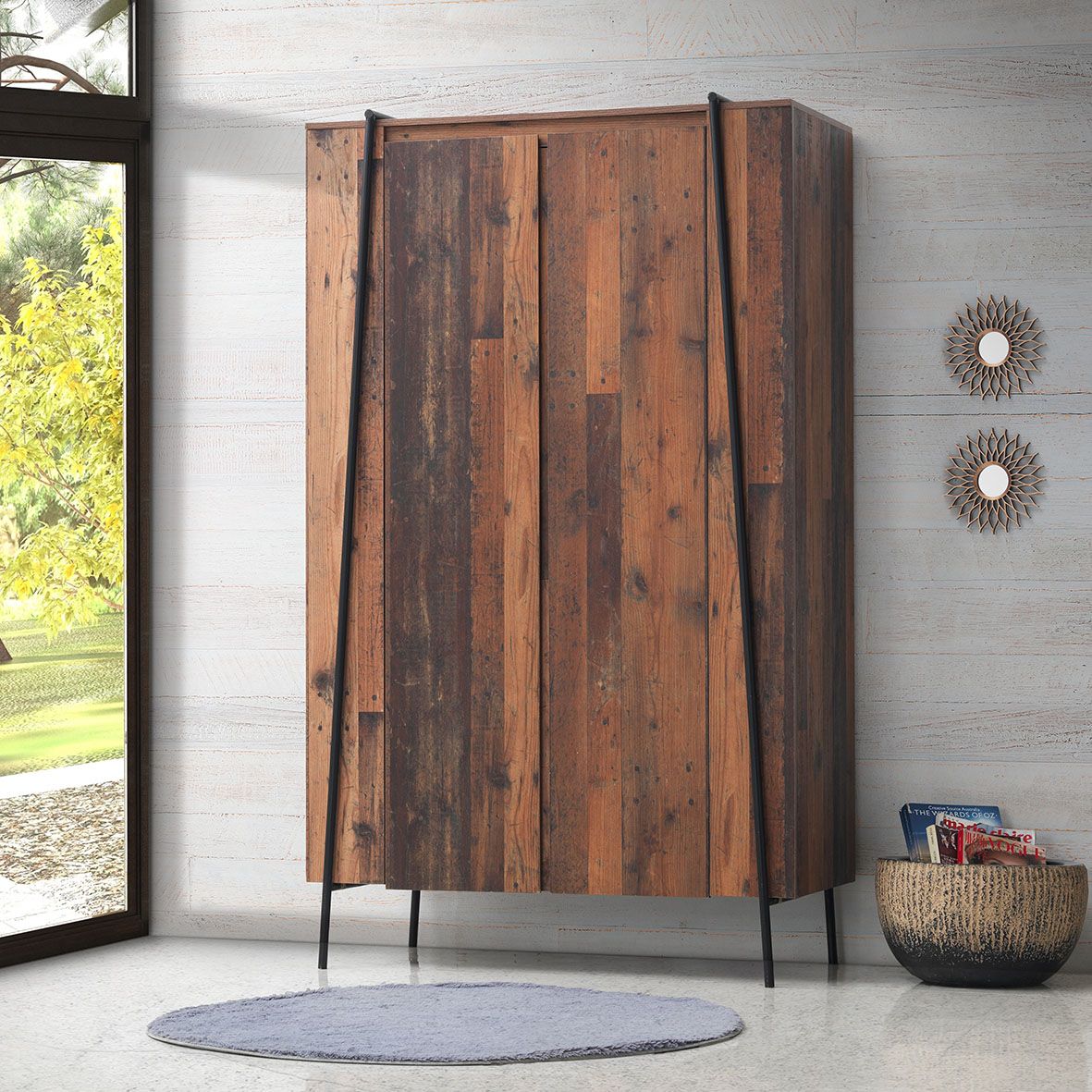 Abbey 2 Door Wardrobe