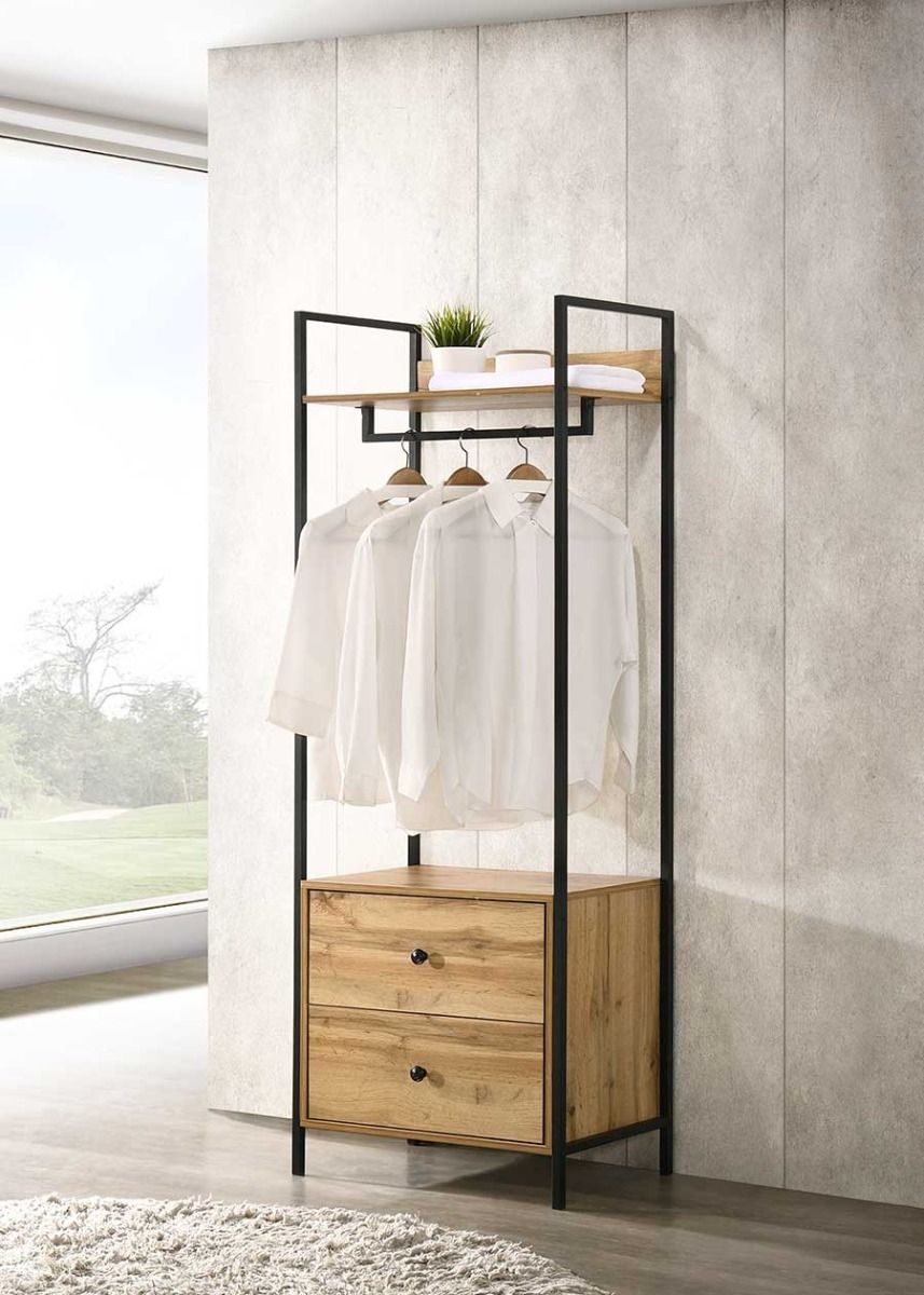 Zahra Open Wardrobe with 2 Drawers