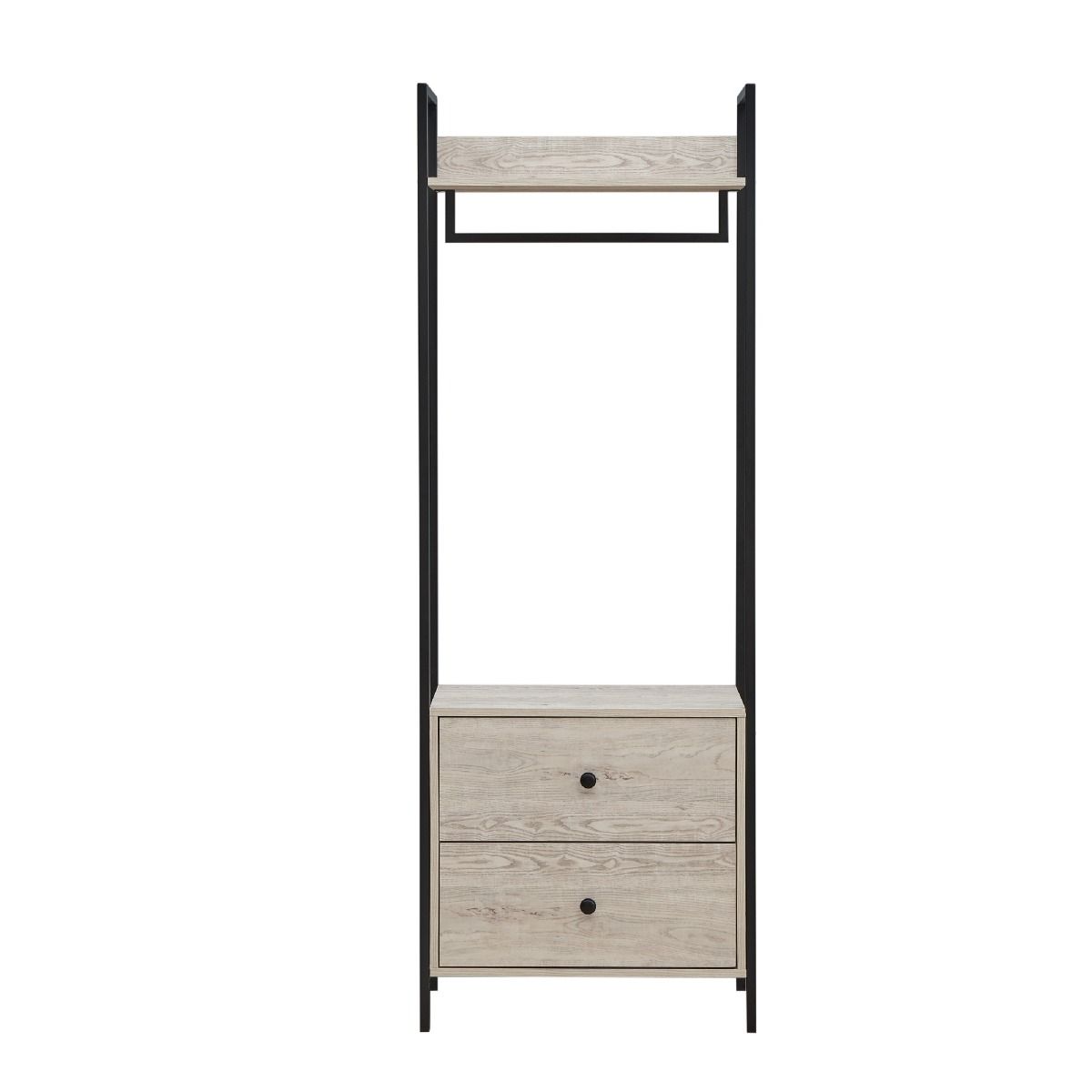 Zahar Open Wardrobe with 2 Drawers