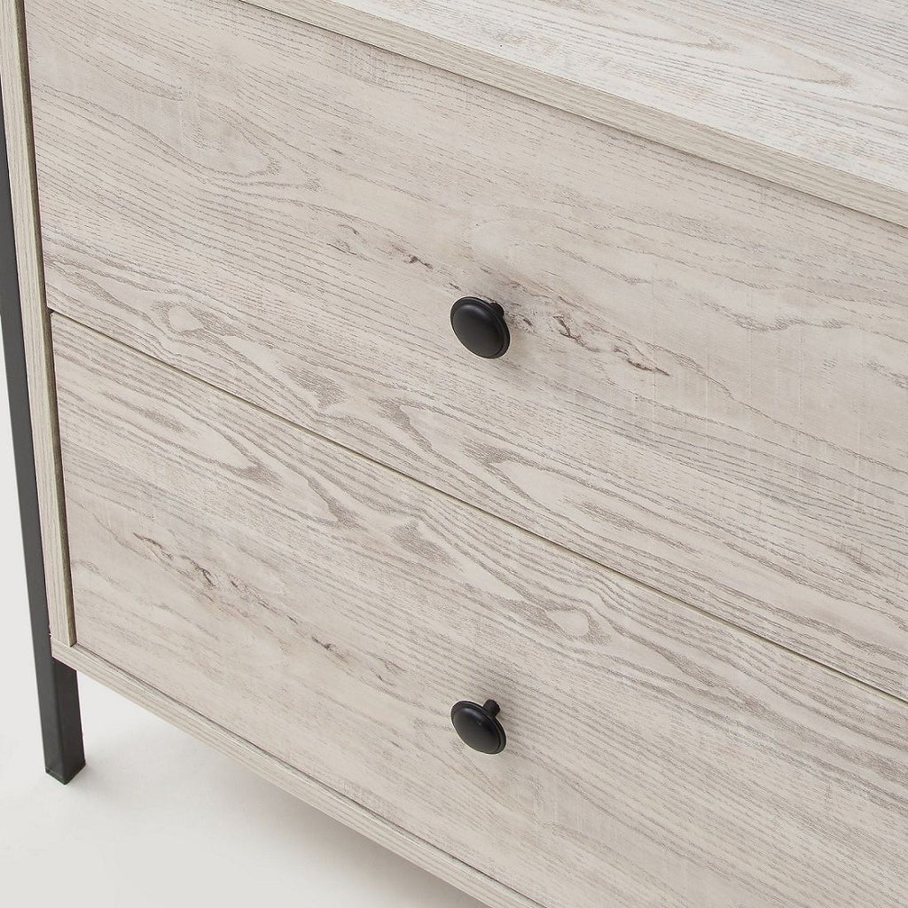 Zahar Open Wardrobe with 2 Drawers
