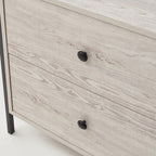 Zahar Open Wardrobe with 2 Drawers