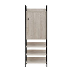 Storage Cabinet with 1 Door & 3 Shelves