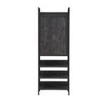 Zahar Storage Cabinet with 1 Door & 3 Shelves