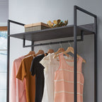 Zahar Open Wardrobe with 4 Shelves