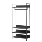 Zahar Open Wardrobe with 4 Shelves