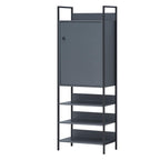 Zahra Storage Cabinet with 1 Door & 3 Shelves