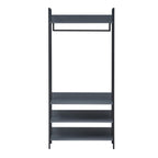 Open Wardrobe with 4 Shelves