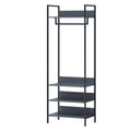 Zahra Open Wardrobe with 4 Shelves