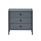 Nightstand with 3 Drawers