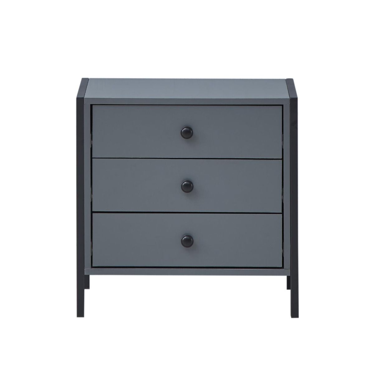Nightstand with 3 Drawers