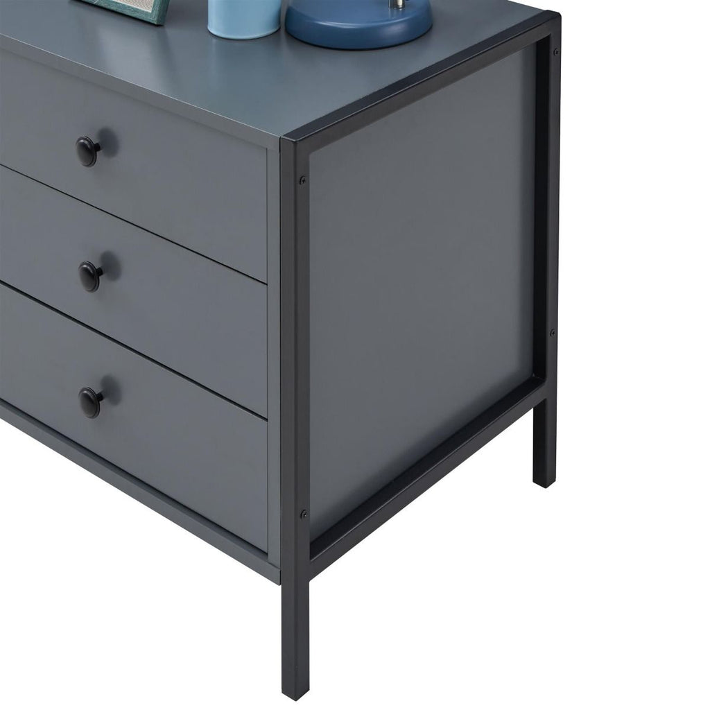 Nightstand with 3 Drawers