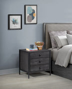 Zahra Nightstand with 3 Drawers