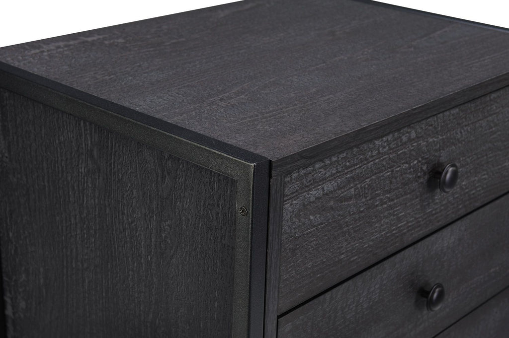 Zahra Nightstand with 3 Drawers