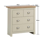 Lisbon Chest of 4 Drawers