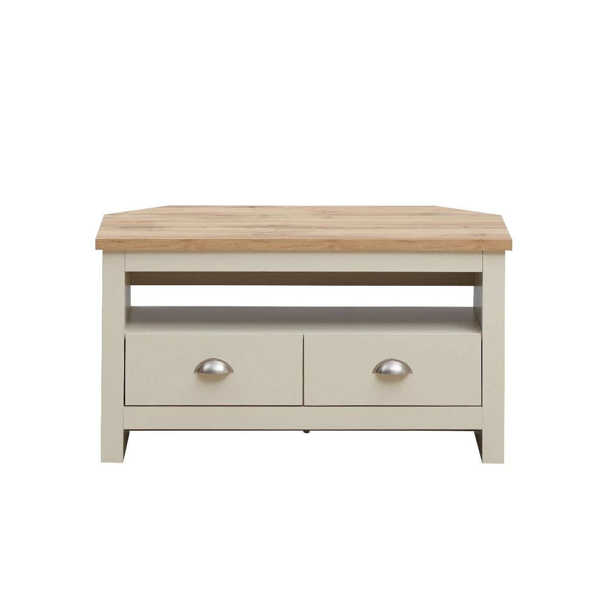 Lisbon Corner TV Unit 2 Drawers
