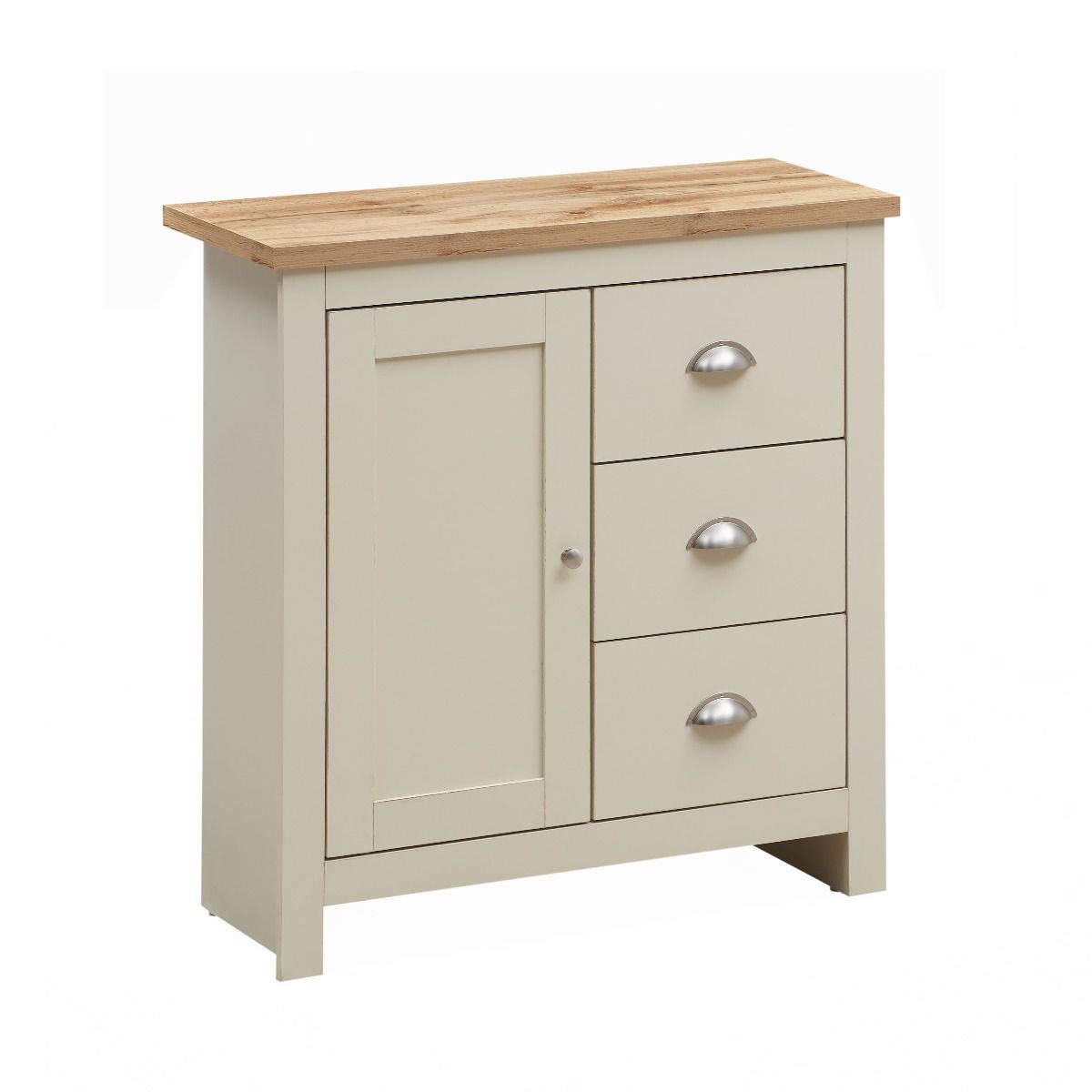 Lisbon Sideboard with 1 Door & 3 Drawers