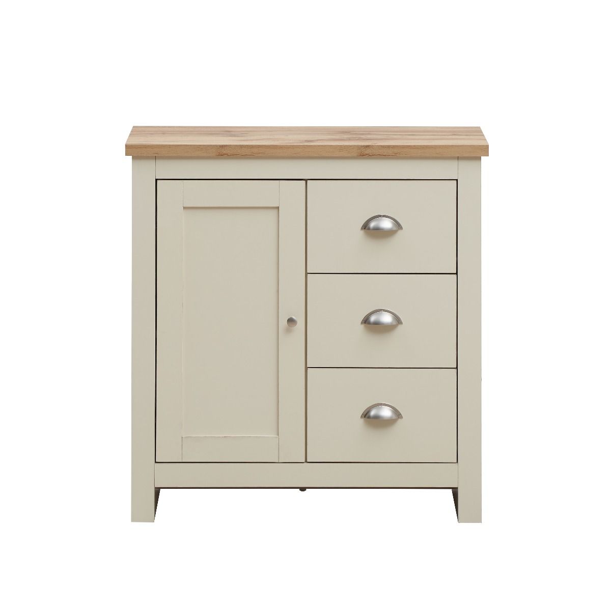 Lisbon Sideboard with 1 Door & 3 Drawers