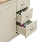 Lisbon Sideboard with 1 Door & 3 Drawers