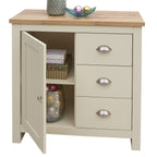 Lisbon Sideboard with 1 Door & 3 Drawers