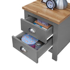Nightstand with 2 Drawers