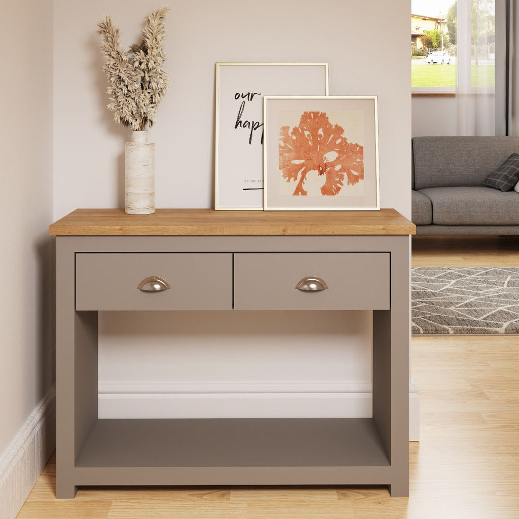 Lisbon 2 Drawer Console Table