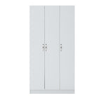 Essentials 3 Door Double Wardrobe
