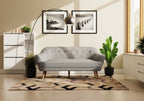 Three Seater Sofa Light Grey