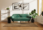 Three Seater Sofa Light Green