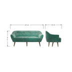 Three Seater Sofa Light Green