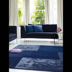 Tate Tonal Textures Rug 120x170cm Navy Rug