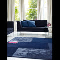 Tate Tonal Textures Rug 200x290cm Navy Rug