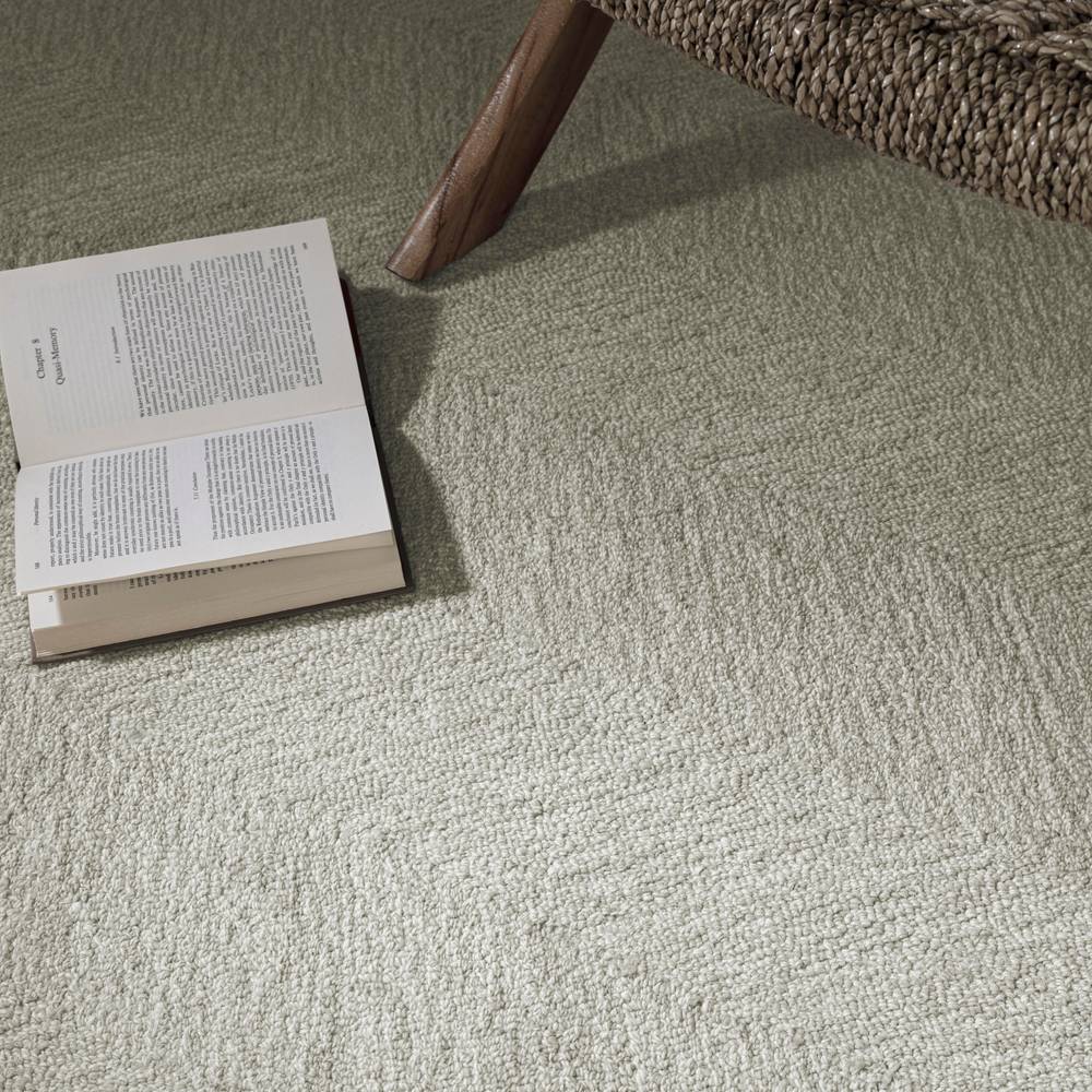 Theodore 200x290cm Hatch White & Black Rug
