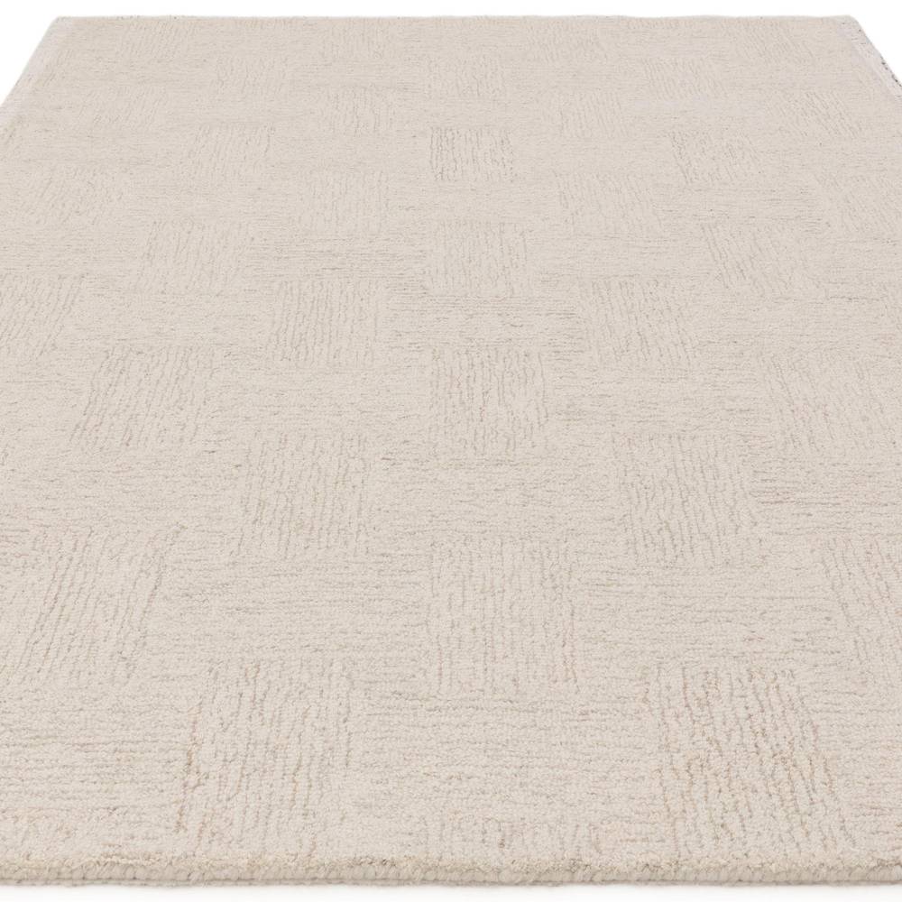 Theodore 160x230cm Hatch White & Sand Rug