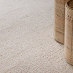 Theodore 200x290cm Hatch White & Sand Rug