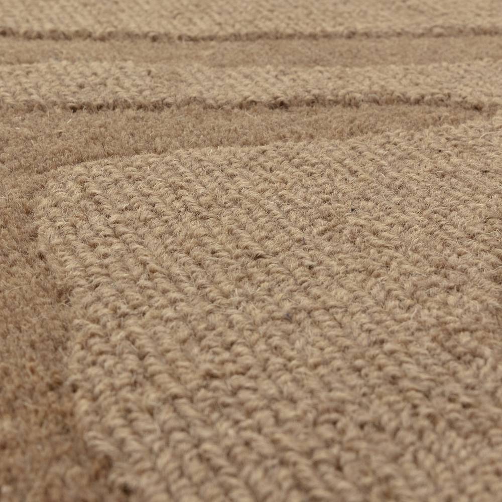 Tigra 200x290cm Mocha Rug