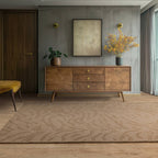 Tigra 200x290cm Mocha Rug