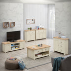 Lisbon Sideboard with 2 Doors & 2 Drawers