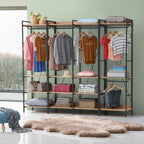 Claire 3 Shelf Open Wardrobe